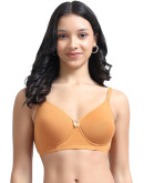 Full Coverage Padded Bra-Bonbee Plus-Classic Camel