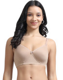 Full Coverage Padded Bra-Bonbee Plus-Nude