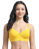 Full Coverage Padded Bra-Bonbee Plus-Golden Poppy