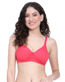 Full Coverage Padded Bra-Bonbee Plus-Watermelon