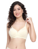 PushUp Padded T-Shirt Bra-Honeybee-Skin