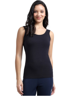 Modal U Back Broad Straps Cami-Us03-Black