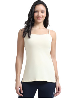 Medium Lenght Cami With Side Slits-Us02-Skin