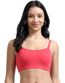 Double Layered Seamless Beginners Bra for Girls-DB Inner-Wild Watermelon