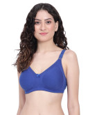 Seamless Non Padded Minimizer Bra-Fitbee-Sapphire Blue