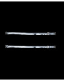 Transparent/Adjustable Silicon Strap-14mm Designer Strap