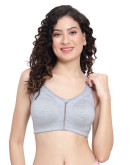 M-Frame Jiggle Control Full Support Everyday Comfort Bra-Rembee-Milange Grey