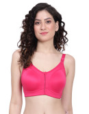 M-Frame Jiggle Control Full Support Everyday Comfort Bra-Snow Rembee-Violet Red