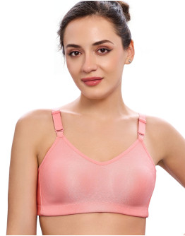 Full Coverage Minimizer Bra-Triobee-Peach Puff