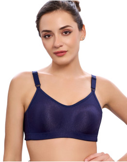 Full Coverage Minimizer Bra-Triobee-Navy