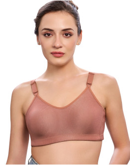 Full Coverage Minimizer Bra-Triobee-Nude