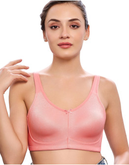 Full Coverage Minimizer Bra-Shelbee-Peach Puff
