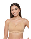 U Back Non Padded Full Coverage Bra-Aennabee-Skin