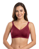 M-Frame Jiggle Control Full Support Everyday Comfort Bra-Snow Rembee-Cherry
